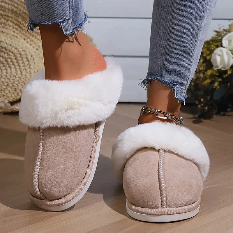 Anna Soft Fur Slippers